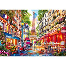 Trefl 37496 2-in-1: European Capitals 2 x 500 Piece Set of Two Puzzles, DIY, Creative Entertainment, for Adults and Children from 10 Years, Multicoloured