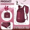 EgoNova Hiking Daypack, 12L Packable Backpack- Lightweight & Water-Resistant for