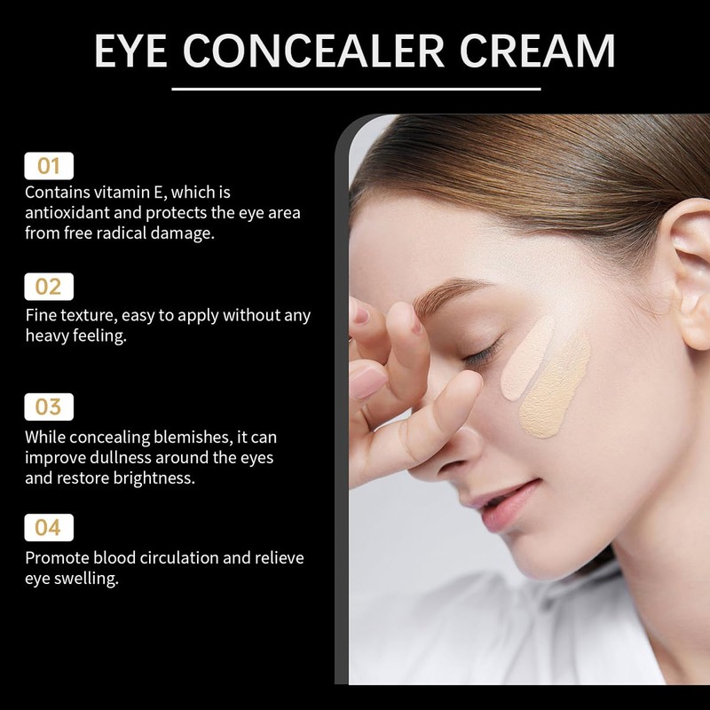 Tiejdhr Eye Corrector SPF 41, Eye Essence with Vitamin E,