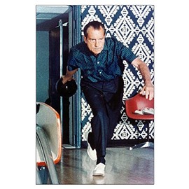 CafePress Nixon Bowling 23"x35" Poster on Heavy Semi-Gloss Paper