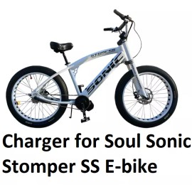 coming data power supply battery Charger for  Soul Fast E Bikes Sonic Stomper SS e-bike