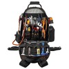 Ergodyne Arsenal 5843 Tool Backpack Dual Compartments,Black,Regular