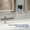 AIKE Dispensador de jabón automático líquido para montaje en pared,
