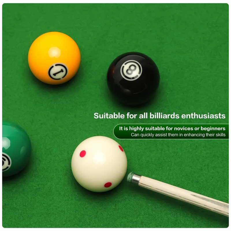 Pro-Cue Ball 2-1/4" - Professional Training Pool Billiard Ball, White