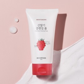Skinfood [3 items] Veggie Garden Cleansing Foam (Raspberry) 150ml / 스킨푸드 [3개] 베지가든 클렌징 폼 (산딸기) 150ml
