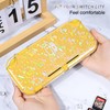 DLseego Clear Glitter Protective Case for Switch Lite Console 2019,