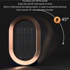 Electric Space Heater 1200W High Power Quiet Overheating Protection Dump