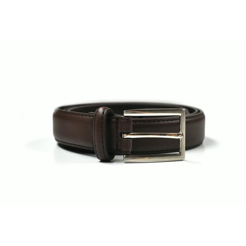 Ashford Ridge Men's 30 mm Leather Belt - 6 Colours,