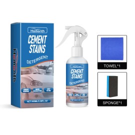 Homonth Cement Stains Detergent, Car Paint Concrete Spot Removal Stubborn Mud Cleaning