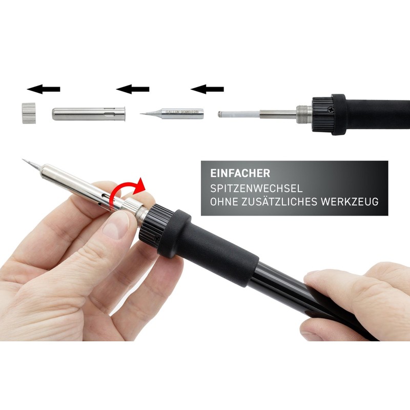 GALLUNOPTIMAL Pionier Soldering Station 110 - 68 Watt - Temperature