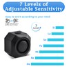 NineLeaf Bike Alarm USB Rechargeable with Mount, Bike Alarm with