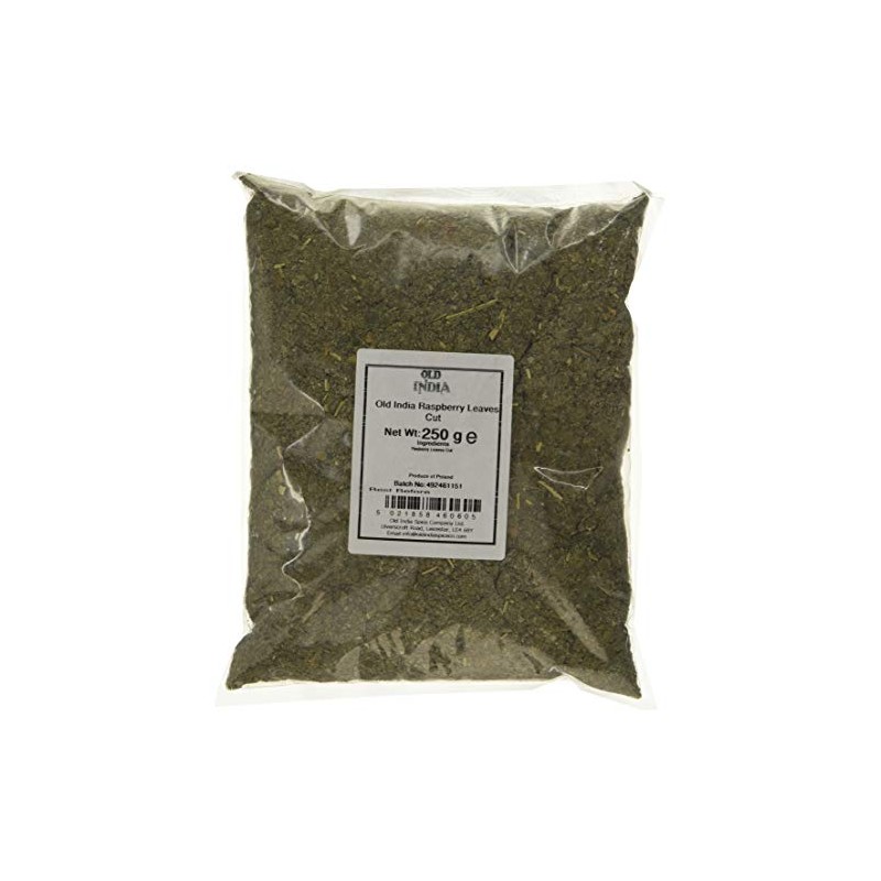Old India Raspberry Leaves Cut 250g