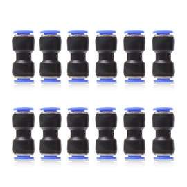 Air Hose Joint Air Hose Connector (Set of 12) Hose Connector Hose Joint Connector One-Touch Connector Air Hose Hose Fitting [BC Service] 2.4 inches (6 cm)
