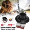 MACHSWON Universal Capillary Thermostat Cooling Radiator, TS-120SR Fan Control Switch