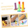 DOITOOL 1set Cute Shape DIY Paint Sponges for Early Learning