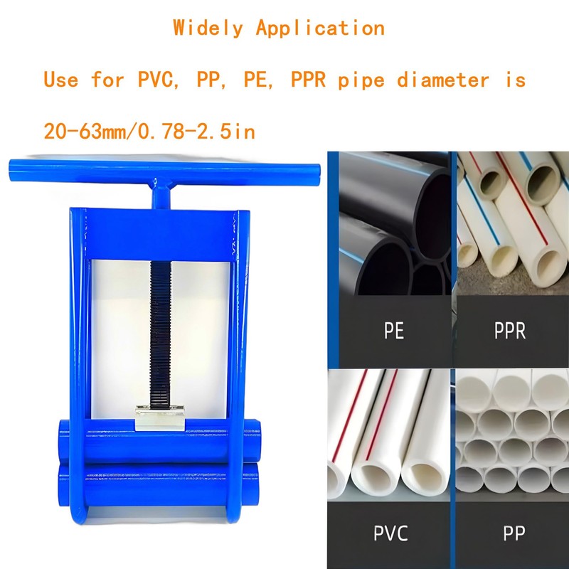 BIAXJUNY Gas Pipe Squeeze-Off Tool，Pipe Squeeze Off Tool，For 1/2-2.5in PE/PPR/PVC