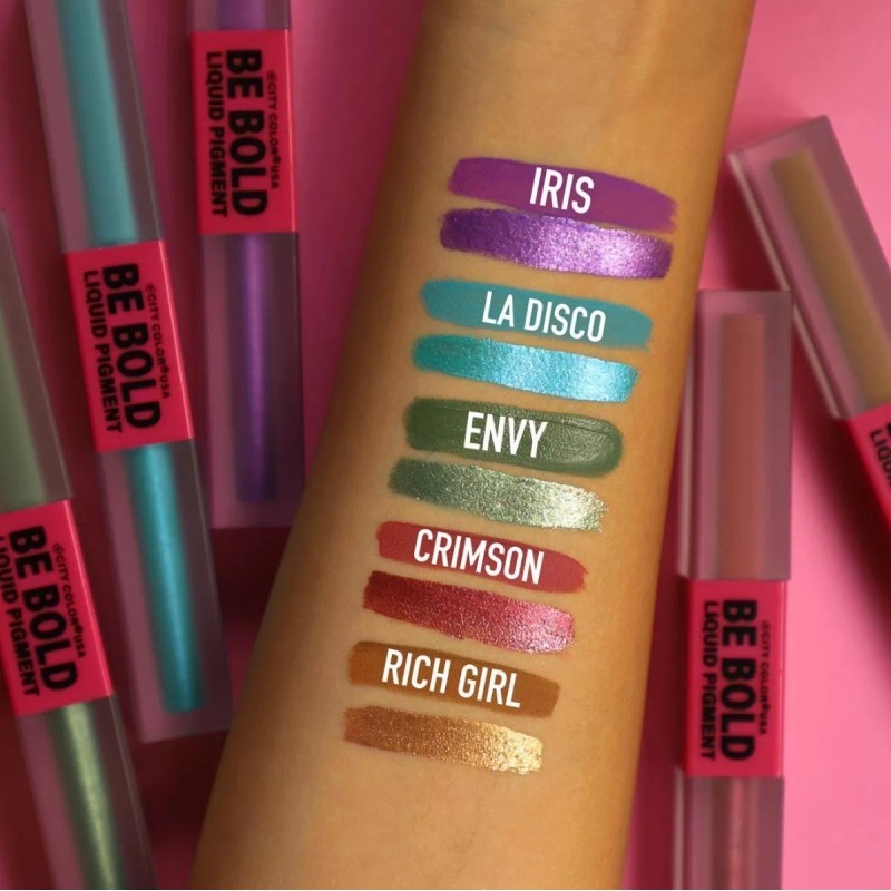 City Color Sombra Liquida Doble Mate - Shimmer Be Bold