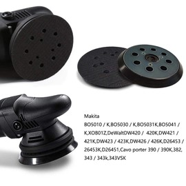 ZDNT 5 Inch BO5031 Replacement Sander Base,8 Hole Sanding Backing Pad Hook and Loop Sander Pad with for Makita BO5030 BO5031 BO8041 BO5041