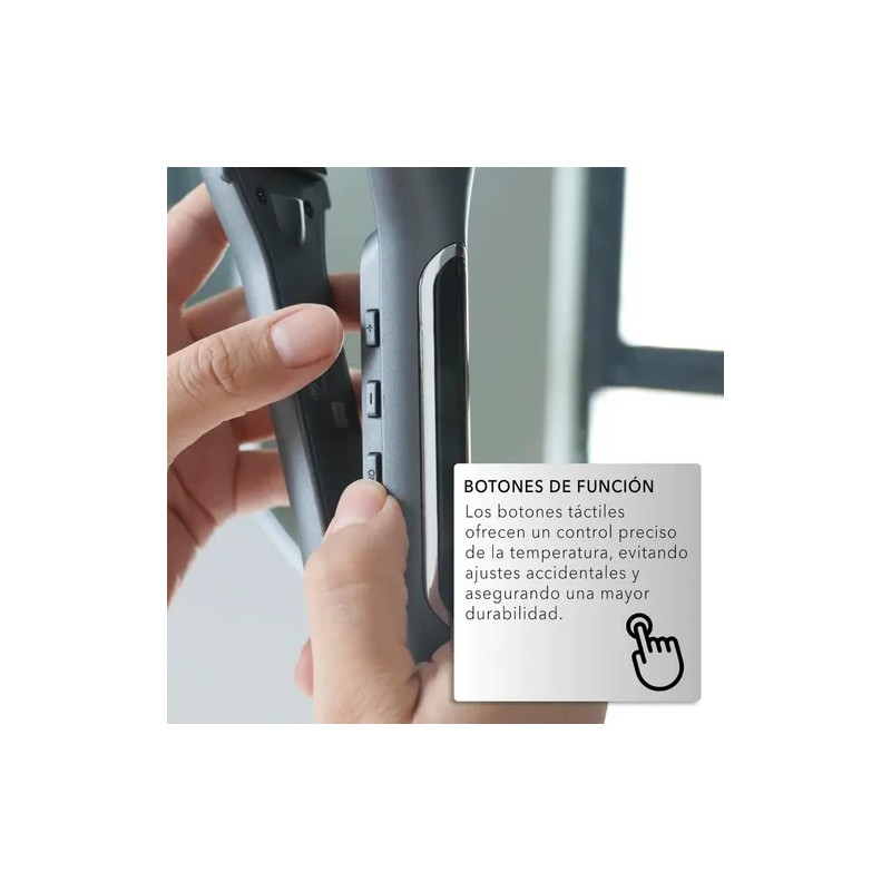 Rca Alaciadora Ceramica Ionica 6 Niveles Frizz Cero