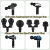 Falafale Massager Heads Massage Gun Soft Heads Replacement 4 Pack