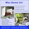20Pcs 50*30CM Shelf DIviders with 6CM Double Buckle,Shelf partitions,warehouse partitions,warehouse