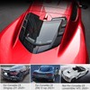 BILLFARO Dry Bay Vent Blocks and Rear Window Spoiler,Rear Hatch
