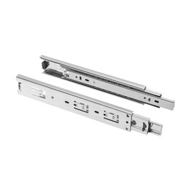 Full Extension 45mm Ball Bearing Drawer Runners/Slides 250mm-700mm (1 Pair - 500mm)