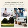 Mindful Modern Meditation Chair | Adjustable Floor Chair with Back