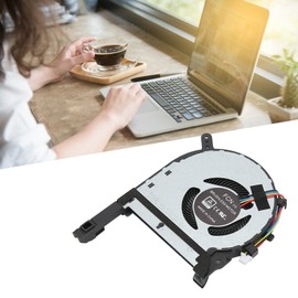 CPU GPU Fan, FX505 Replacement Laptop CPU GPU Fan for TUF Gaming FX505DU FX505DY FX505GT FX505DD 4 Pin Connector DC 5V/0.5A CPU Cooling Fan