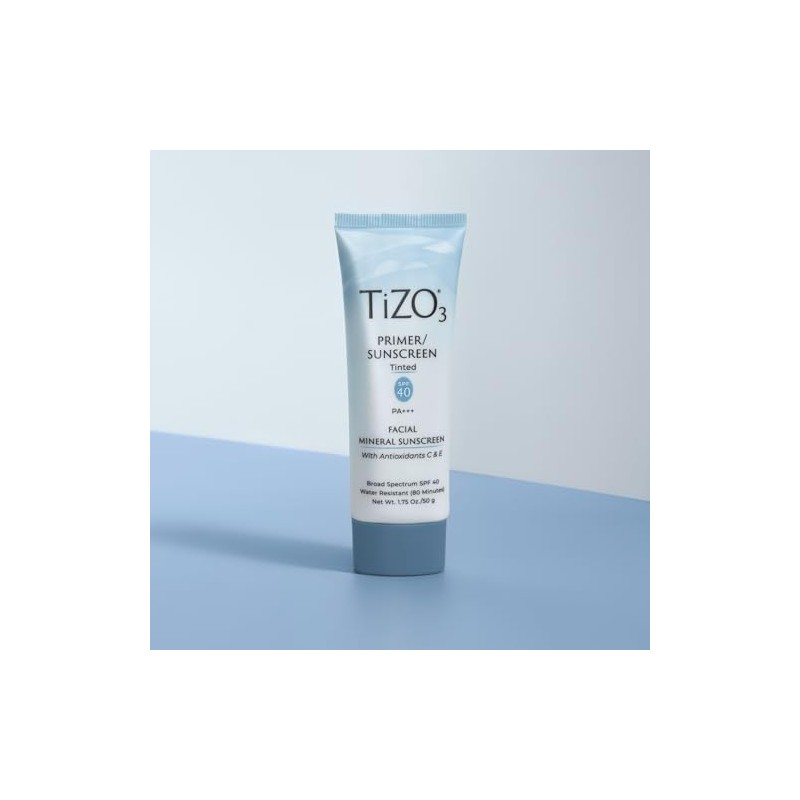 TiZO 3. Protector solar 100% mineral SPF40 con color, textura