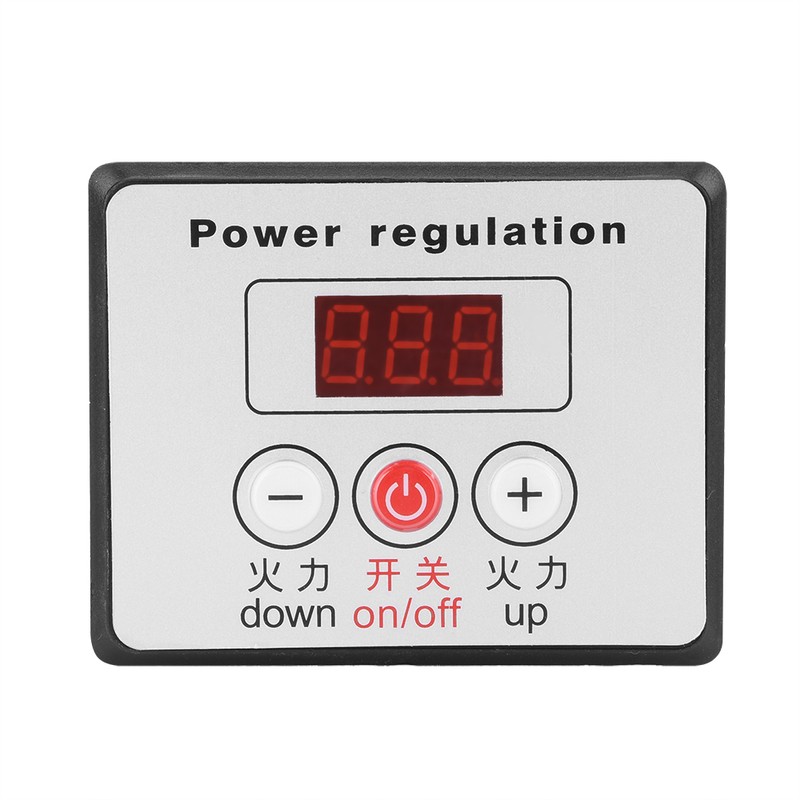 10000W SCR Digital Voltage Regulator Speed Control Dimmer Thermostat AC