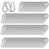 40 PCS 2'' Spring Snap Hook Carabiner, M5 3/16 Inch