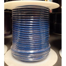 autopartshouse 18-Gauge 100-Feet Bulk Spool, Blue Color Stranded Copper Wire (Made in USA)