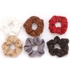 Jing xin Scrunchies for Women, 18 Count - 6 Soft