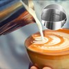 Liroyal Milk Pitcher 350ml Milk Jug Stainless Steel Latte Art