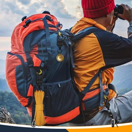 Key Fob Extendable 3 Pieces Lanyard Extendable ID Card Yo-Yo Retractable Key Ring with 60 cm Steel Wire Rope, ID Card Holder Extendable with Carabiner Black + Purple + Orange