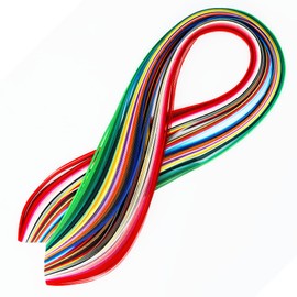 180Pcs Premium Quilling Paper Strips with 36 Vibrant Colors, 7mmx54cm DIY Craft Strips for Kids & Adults Ideal for Card Making, Scrapbooking, Home Decor