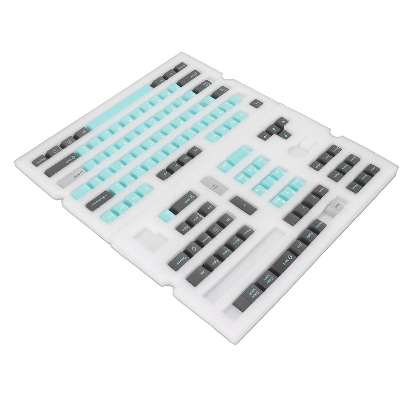 Mechanical Keyboard Keycap Universal 126 Keys English Cherry Height PBT