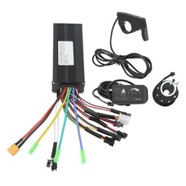 Brushless Motor Controller Kit, Protect Internal Circuit Good Cooling Sine ControllerMetal Case for Electric