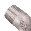DERNORD 3/8" Hose Barb x 1/2" Male NPT Stainless Steel
