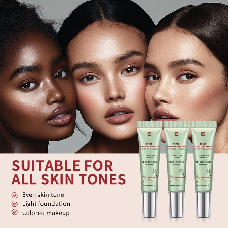 CC Cream Foundation - CC Red Correct with Centella Asiatica