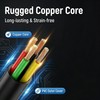 ZTOXLR Phone Extension Cord 50FT Long Phone Cable Line Wire,