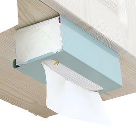 ENN LLC Wall Mounted Paper Towel Holder for Kitchen (Blue)