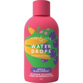Vital Zing Stevia Apple and Blackcurrant Water Drops 45 ml
