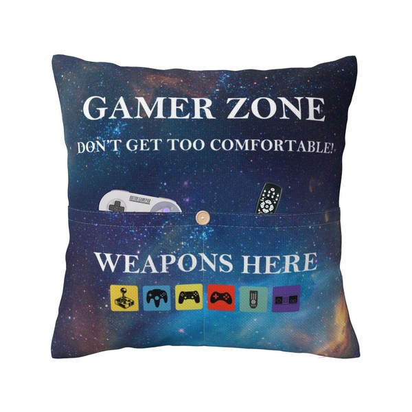 Azefun Gamer Gifts for Gamers,18 * 18 inch Gaming Throw