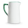 GMUNDNER KERAMIK Water Jug Capacity: 0.7 Litres Green Deer Crockery