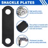 GREPSPUD Trailer Shackle Kit, Trailer Axle Equalizer Shackle Kit, Tandem