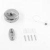 2.8m/9ft Extendable Clothesline Retractable Washing Line
