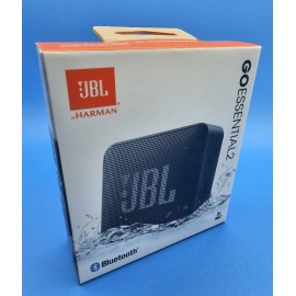 HARMAN JBL HARMAN GO ESSENTIAL 2  PORTABLE BLUETOOTH GRAB & GO WATERPROOF SPEAKER Black