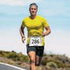 Karteo Race Number Strap [Pack of 1] Running Belt White